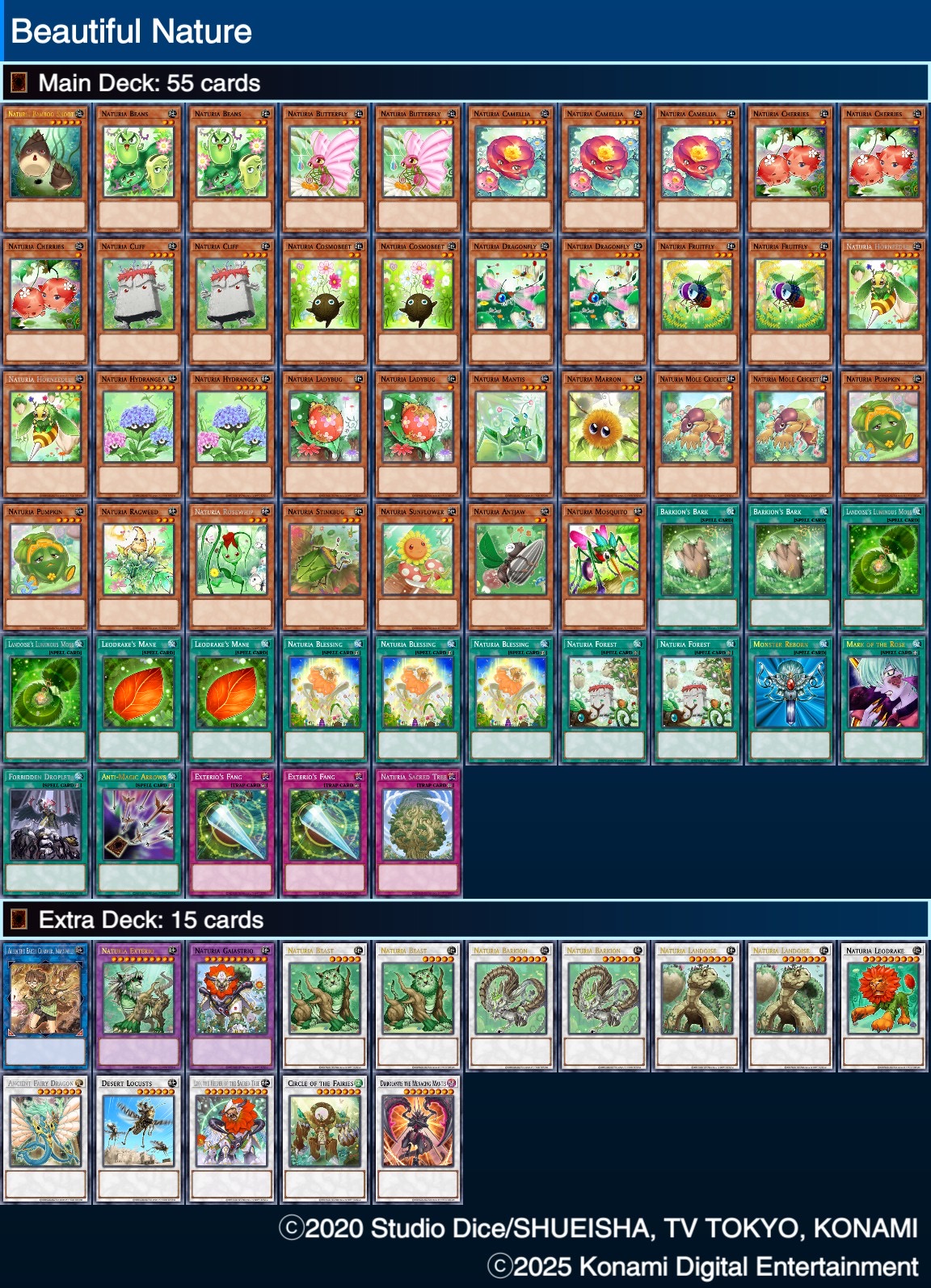 Clarice Shikagata 1st Deck List